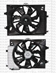 Kraftvoll 08120020 Radyatör Fan Motoru Davlumbazlı Hyundai i20 1.4 CRDI 2012- 253804P550
