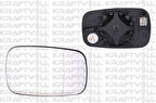 Kraftvoll 09080118 Dış Dikiz Ayna Camı Elektrikli Isıtmalı Asferik Camlı Sağ-Sol Clio III -Megane II-Scenic II 7701054752