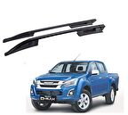 Isuzu D max Port Bagaj (2013 Sonrası) (Tavan Çıtası) Falcon Siyah