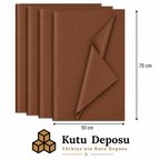 50x70 cm Kahverengi Renk Pelur Kağıt (1KG)