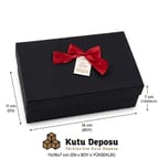 11X16X7 Cm Hediye Kutusu-Siyah
