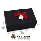 13X18X8 Cm Hediye Kutusu-Siyah