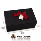25X30X14 Cm Hediye Kutusu-Siyah