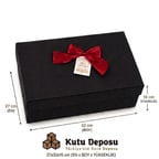 27X32X15 Cm Hediye Kutusu-Siyah