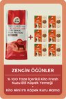 Kito Kuzu Etli Yetişkin Mini Irk Köpek Maması 2,5 KG + 6 Adet Kito Fresh Kuzu Etli %100 Taze İçerikli Mama