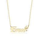 KUŞ DETAYLI İSİM KOLYE GÜMÜŞ KİŞİYE ÖZEL