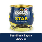 Kavlak Star Gemlik Siyah Zeytin 2 Kg (brüt)