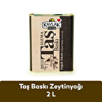 Kavlak Taş Baskı Soğuk Sıkım Zeytinyağı 2 LT