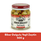Kavlak Biber Dolgulu Yeşil Zeytin 500 GR
