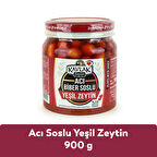 Kavlak Soslu Kırma Yeşil Zeytin 900 GR