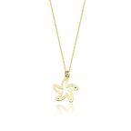 Deniz Yıldızı Altın Kolye 14 Ayar