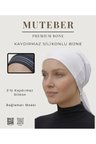 Kaydırmaz Silikonlu Bone - Önü Çift Kat - Bağlamalı Model - Rahat İç Bone