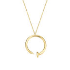 Çivi Model Altın Kolye