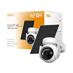 IMOU KIT 3 MP Dış Ortam Bataryalı 4G Kamera ve Solar Panel Kiti (Cell PT 4G Kit)