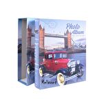 200'lük Fotoğraf Albümü 10x15 cm Klasik Araba Foto Albümü Yatay