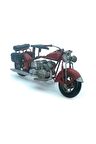 Dekoratif Metal Motosiklet Vintage Biblo Dekoratif Hediyelik