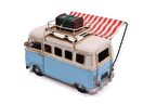 Dekoratif Metal Minibüs Çerçeveli, Kalemlik Tenteli