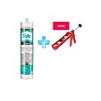 Sista Şeffaf Silikon 280 ml 3 Adet +Silikon Tabancası Hediye 1 Adet