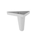 Mobilya Ayağı Koltuk Çekyat Baza Chester Baza Kanepe Sena Beyaz 20 Cm (1 Adet)