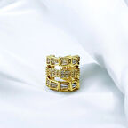 ŞIK TASARIM ZİRKON PIRLANTA MODEL KESİM KIKIRDAK KÜPE 316L PASLANMAZ ÇELİK