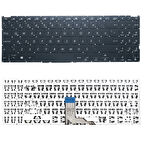 Asus D509DJ-EJ0523, D509DJ-EJ087, D509DJ-EJ119 Uyumlu Klavye Tuş Takımı Tuş Seti Siyah Türkçe