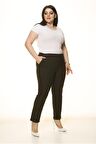Cepli Yeşil Büyük Beden Pantolon L2-1706