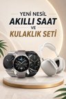 Yeni Nesil Sesli Görüşme Akıllı Saat Ve Powerbank Çoklu Şarj Girişli Bluetooth Kulaklık Nabız Ölçer