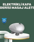 Derin Masaj Sağlayan Elektrikli Kafa Masaj Aleti