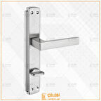 LAMA KOL AYNALI NİKEL SATEN WC KAPI KOLU