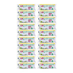 Orta Boy Çöp Poşeti (55 x 60 cm) 20 Li Rulo x 20 Paket Çöp Torbası Mavi 30 Litre