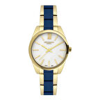 Lee Cooper LC07139.120 Kadın Kol Saati | Gold-Lacivert Zarafeti