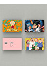 Family Guy 4'lü Set Kredi Kartı & Akbil Sticker Kaplama
