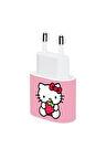 Iphone 20w Şarj Aleti Kaplaması - Hello Kitty Full Kaplama