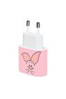 Iphone 20w Uyumlu Şarj Aleti Kaplaması - Piglet
