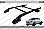 Mitsubishi L200 TAVAN ÇITASI (2006-2019) PORT BAGAJ SİYAH (ARA
