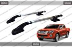 ISUZU D-MAX TAVAN ÇITASI (2012 +) PORT BAGAJ NİKEL (ARA ATKISIZ)