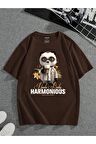 Unisex Harmonious Yazılı Tshirt