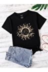 Unisex Güneş Baskılı Tshirt
