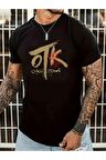 Unisex OTK Yazılı Tshirt