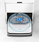 Hobot Legee D8 Robot Süpürge Paspas LULU Mop Yıkama Su dolum ve Şarj istasyonu