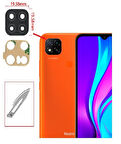 Tkgz Xiaomi Redmi 9C Arka Kamera CAM Lensi + Bistüri Ucu