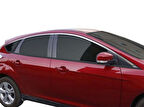 Ford Focus 3 HB Cam Üst Çıtası 8 Prç. Krom 2011-2014