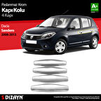 S-Dizayn Dacia Sandero Krom Kapı Kolu 4 Kapı 2008-2013