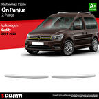 S-Dizayn VW Caddy Krom Ön Panjur 2 Prç. 2015-2020