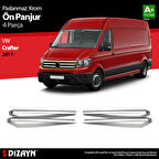 S-Dizayn VW Crafter Krom Ön Panjur 4 Prç 2017 Üzeri