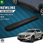 S-Dizayn Mercedes GLA X156 NewLine Siyah Yan Basamak 183 Cm 2013-2020 A+ Kalite
