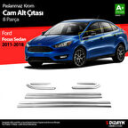 S-Dizayn Ford Focus 3 SD Krom Cam Çıtası 8 Prç 2011-2018