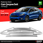 S-Dizayn Ford Focus 3 SD Krom Cam Çerçevesi 16 Prç 2011-2018 A+ Kalite