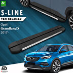 S-Dizayn Opel Grandland X S-Line Krom Yan Basamak 183 Cm 2017-2024 A+ Kalite