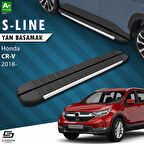 S-Dizayn Honda CR-V 5 S-Line Aluminyum Yan Basamak 173 Cm 2018-2023 A+ Kalite